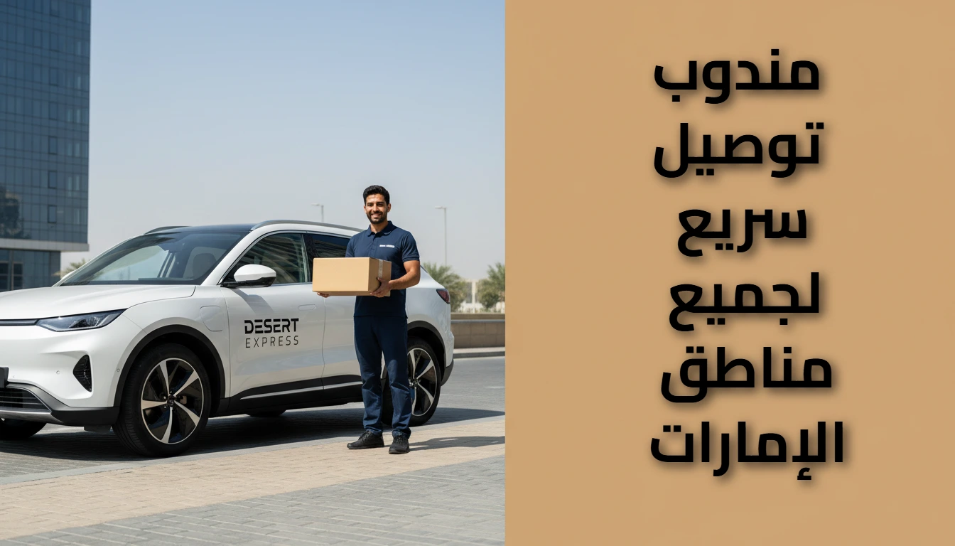 مندوب توصيل سريع